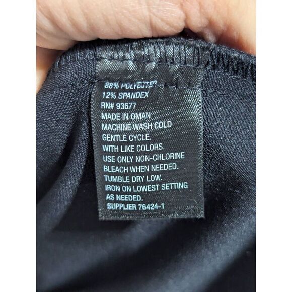 Worthington Women's Black Solid Modern Fit Slim Leg Trouser Pants Size 6 NWT - Picture 6 of 8